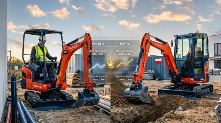 Kubota porównanie KX019-4 vs U27-4